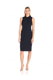 Maggy London Women's Crepe Sheath with Neck Tie - My look - $93.24 