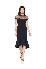 Maggy London Women's Petite Illusion Cocktail Dress - Mój wygląd - $148.00  ~ 127.12€
