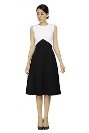 Marycrafts Women's Cocktail Party A Line Sleeveless Midi Dress - My look - $25.90 