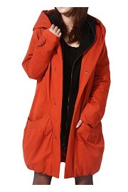 Minibee Women's Winter Outwear Hoodie Coat with Big Pockets - My look - $35.00 
