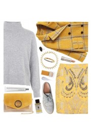 Mustard & Grey - Moj look - 