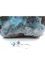 Natural Blue Topaz Earrings Gift  - Mein aussehen - $24.00  ~ 20.61€