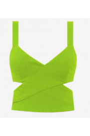 Neon green top - Moj look - 
