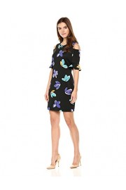 Nine West Women's Cold Shoulder Flare Slvs Dress - Moj look - $51.80  ~ 44.49€