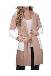 OUGES Women's Long Sleeve Open Front Knit Cardigan Sweaters - My look - $35.99  ~ £27.35