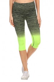 Ombre Activewear Yoga Leggings Knee-Length - My look - $23.99 
