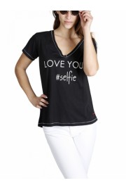 PEACE LOVE WORLD GRAPHIC TEE F - Mi look - 