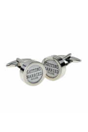 PERSONALISED GETTING MARRIED CUFFLINKS - Il mio sguardo - £24.99  ~ 28.24€