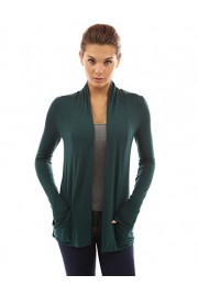PattyBoutik Women's Open Front Pockets Cardigan - My look - $32.99 