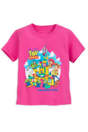 Pink Toddler Toy Story T-Shirt - Moj look - 