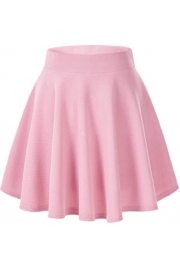 Pink high wasted skirt - Moj look - 