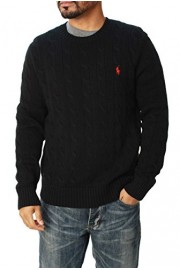 Polo Ralph Lauren Men's Pony Cable Knit Crewneck Sweater - O meu olhar - $35.00  ~ 30.06€