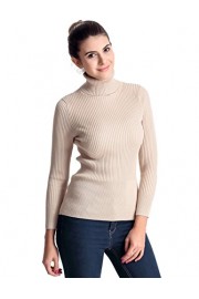 PrettyGuide Women's Ribbed Turtleneck Long Sleeve Sweater Tops - My时装实拍 - $26.99  ~ ¥180.84