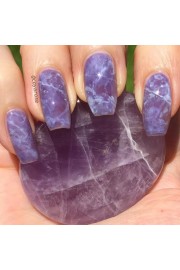 Purple Crystal Nails - O meu olhar - 