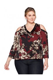 RACHEL Rachel Roy Women's Plus Size Kimono Mix Top - Моя внешность - $38.81  ~ 33.33€