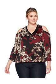 RACHEL Rachel Roy Women's Plus Size Kimono Mix Top - O meu olhar - $38.81  ~ 33.33€