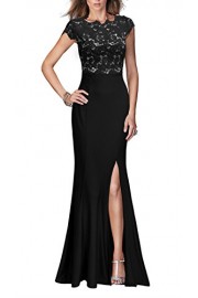 REPHYLLIS Women's Retro Floral Lace Vintage Wedding Maxi Formal Long Dress - Moj look - $129.99  ~ 825,77kn
