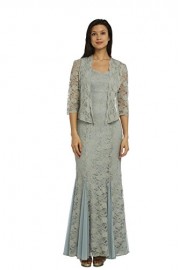 R&M Richards Lace Gown and Jacket - Il mio sguardo - $69.00  ~ 59.26€