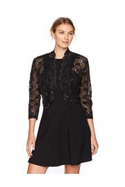 R&M Richards Women's 1 Piece Laced Shrug with Scallops in Missy Size - My时装实拍 - $28.56  ~ ¥191.36