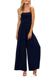 Relipop Fashion Women Casual Backless High Waisted Long Pant Jumpsuit Romper - My look - $21.99 