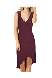 STYLEWORD Women's Summer Casual Bodycon Midi Party Sleeveless Dresses - My look - $35.99 