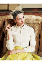 Sleeveless lace combination blouse (shir - Mein aussehen - 