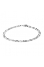 Sterling Silver 3.9mm Mesh Bracelet - Mein aussehen - £27.00  ~ 30.51€