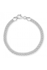 Sterling Silver 4.4mm Bismark Bracelet - Mein aussehen - £19.00  ~ 21.47€