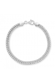 Sterling Silver 5.7mm Curb Bracelet - Moj look - £39.00  ~ 325,98kn