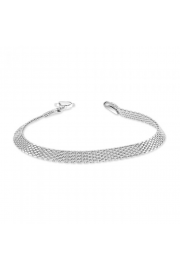 Sterling Silver 5mm Mesh Bracelet - Mi look - £32.00  ~ 36.16€