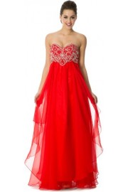 Sweetheart Evening Gown Prom Long Dress - Moj look - $129.99  ~ 111.65€