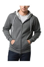 Taydey Men's Full-Zip Hoodies Sweatshirt - My look - $15.99 