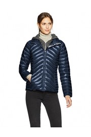 Tommy Hilfiger Women's Hilfiger Logo Short Packable Down Jacket with Zipout Fleece Hood - Myファッションスナップ - $62.74  ~ ¥7,061