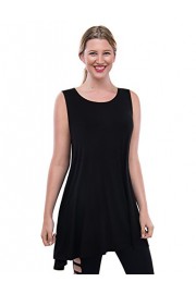 Tom's Ware Womens Handkerchief Hem Fit and Flare T-Shirt Dress (Made in USA) - My look - $24.99 