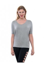 Tom's Ware Womens Loose Fit Dolman Sleeve Top T-Shirt (Made in USA) - Moj look - $21.99  ~ 18.89€
