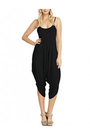 Tom's Ware Womens Spaghetti Strap Ruched Stretchy Jumpsuit (Made in USA) - O meu olhar - $29.99  ~ 25.76€