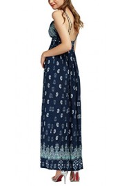 Urban CoCo Women's Backless Sundress Boho Summer Beach Long Dress - My look - $24.60 