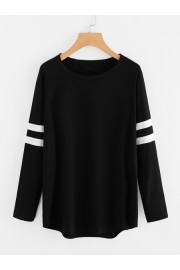 Varsity Striped T-shirt - Il mio sguardo - $14.00  ~ 12.02€