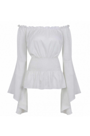 White Renaissance Shirt - Myファッションスナップ - 