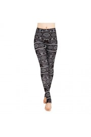 Yoga Pants Idingding Printed Workout Running Tights Stretch Sport Leggings - Mój wygląd - $25.99  ~ 22.32€
