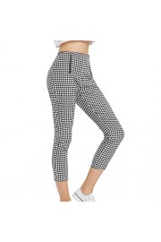 ZAFUL Womens Pants Casual Straight Leg High Waisted Cropped Ankle Comfortable Work Pants - Myファッションスナップ - $20.99  ~ ¥2,362