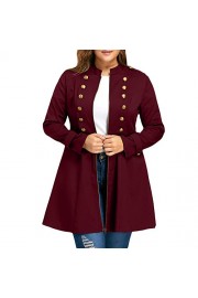 ZAFUL Women's Plus Size Coat Double Breasted Long Sleeve Jackets Trench Coats - Myファッションスナップ - $22.99  ~ ¥2,587