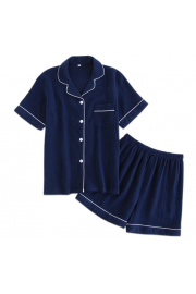 blue pajamas - My look - 