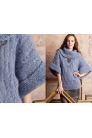 falling neck sweater - Moj look - 