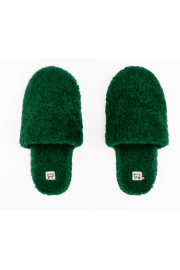 green  slippers - Moj look - 