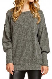 iconic luxe Women's Balloon Sleeve Pullover - My look - $55.00 