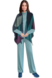 knit top & pants, shawl, boots - Moj look - 