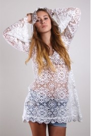 White See Through Tunic - Moje fotografie - 