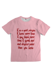 t-shirt pink special - My look - $19.99  ~ £15.19