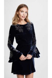 velvet dress, fall, mini dress - Moj look - $315.00  ~ 270.55€